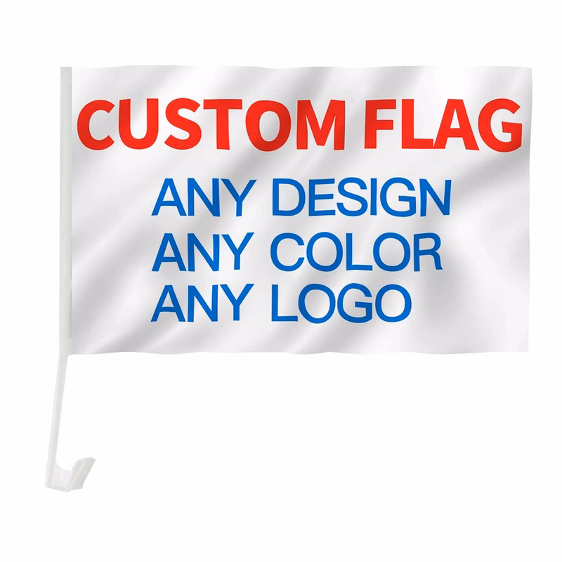 Car Window Car Flag