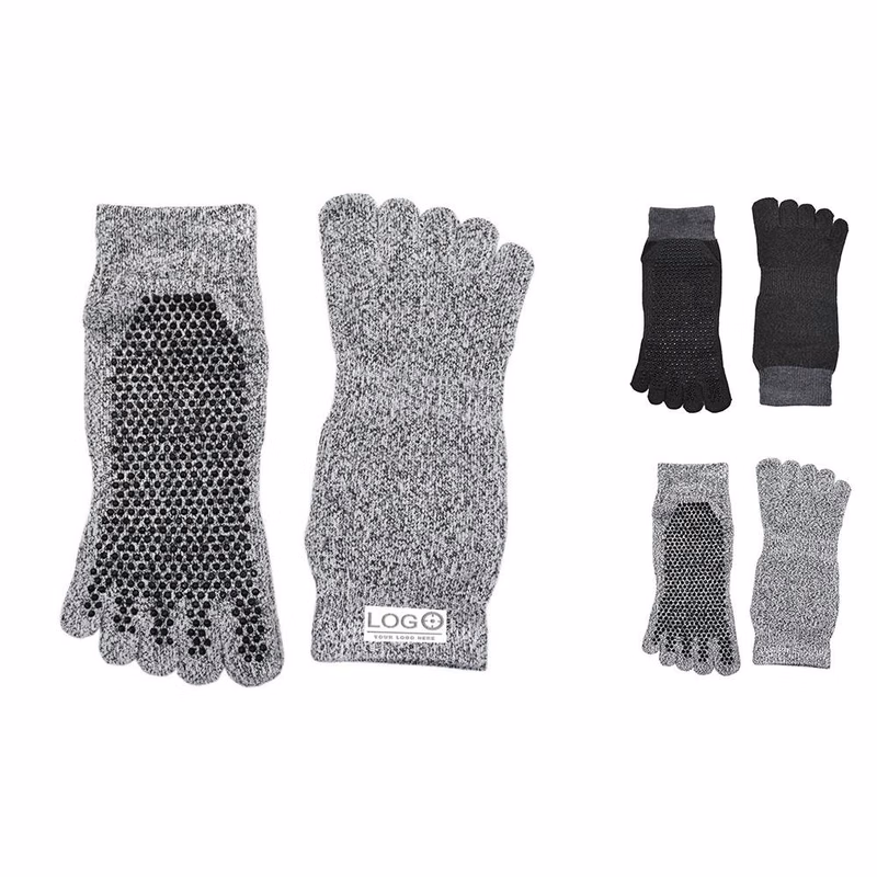 Rubber HPPE Cut-Resistant Five-Toe Socks
