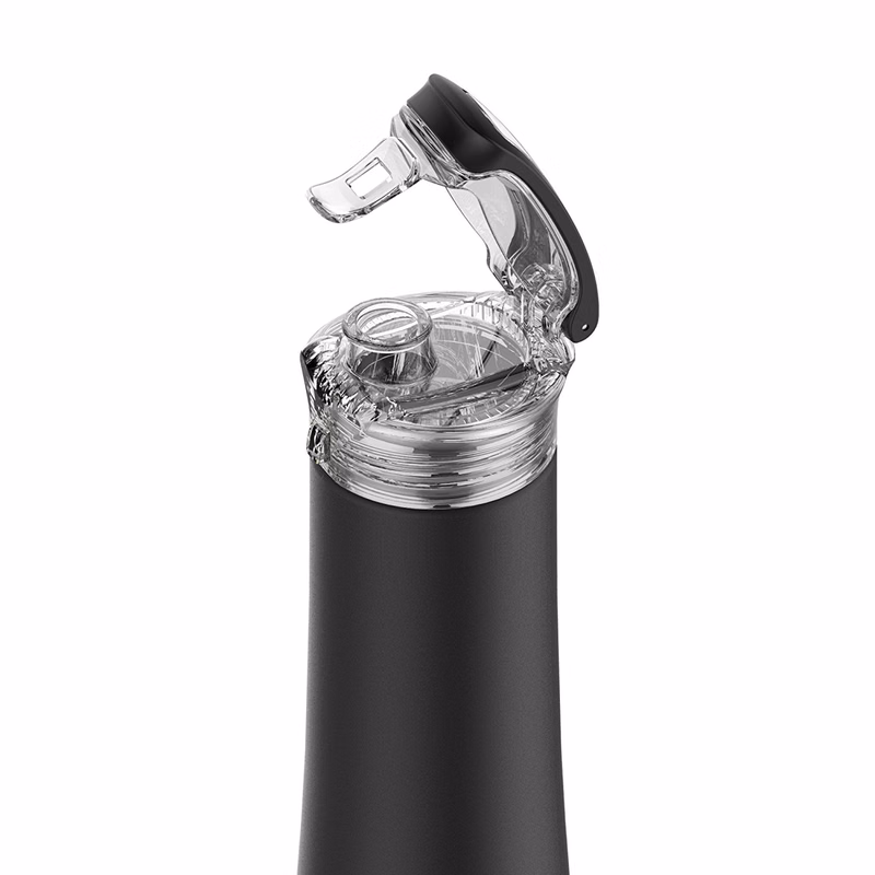 23oz. S/S Vacuum Sports Water Bottle with Flip Top Lid