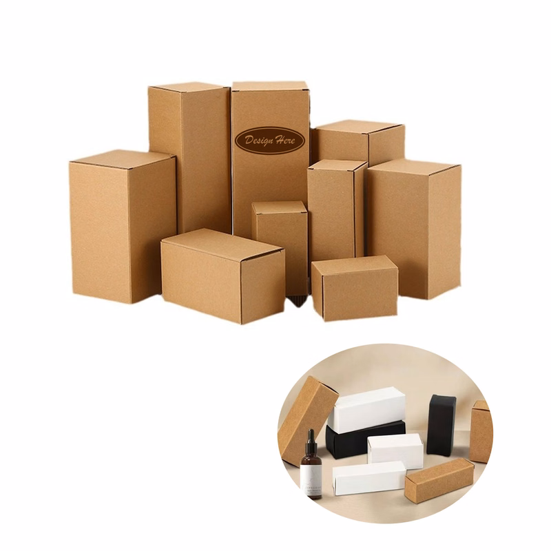 Durable Three-Layer Leather Folding Packaging in Original Color