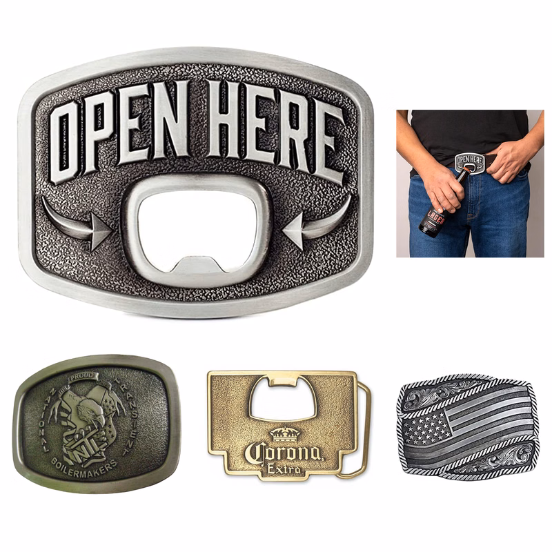 Vintage Die Cast Belt Buckles MOQ 100PCS