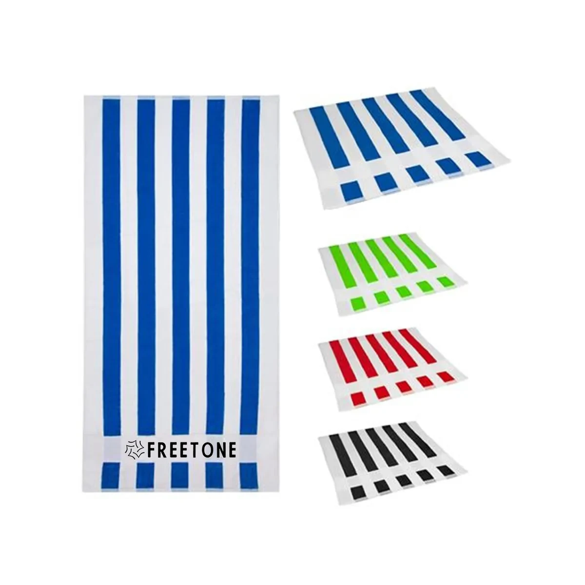 Cabana Stripe Beach Towel 1