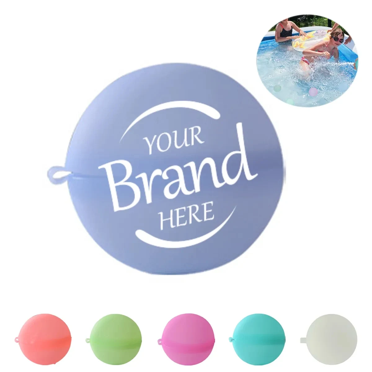 Summer Outdoor Silicone Water Polo Reusable 1