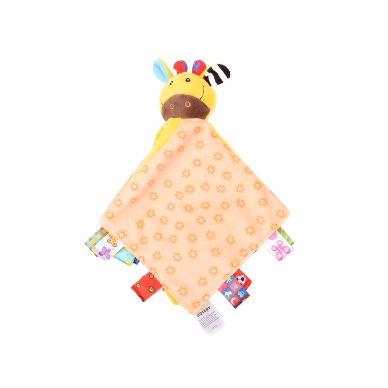 Cute Baby Lovey Animal Plush Blanket