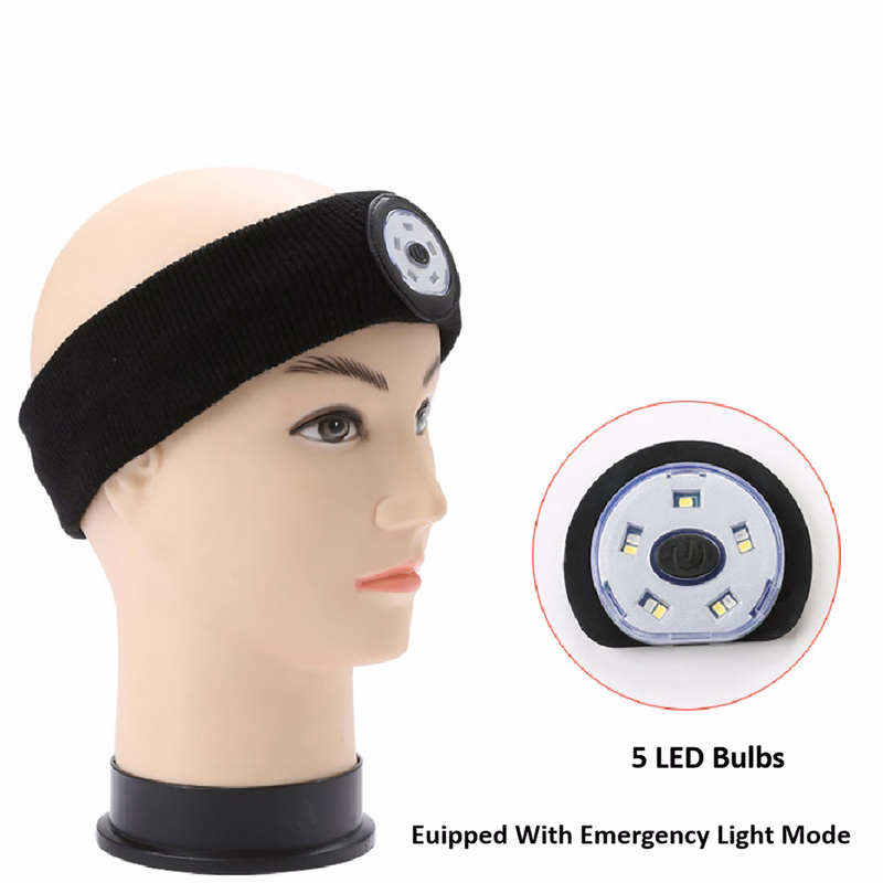Sports Headband With LED Light