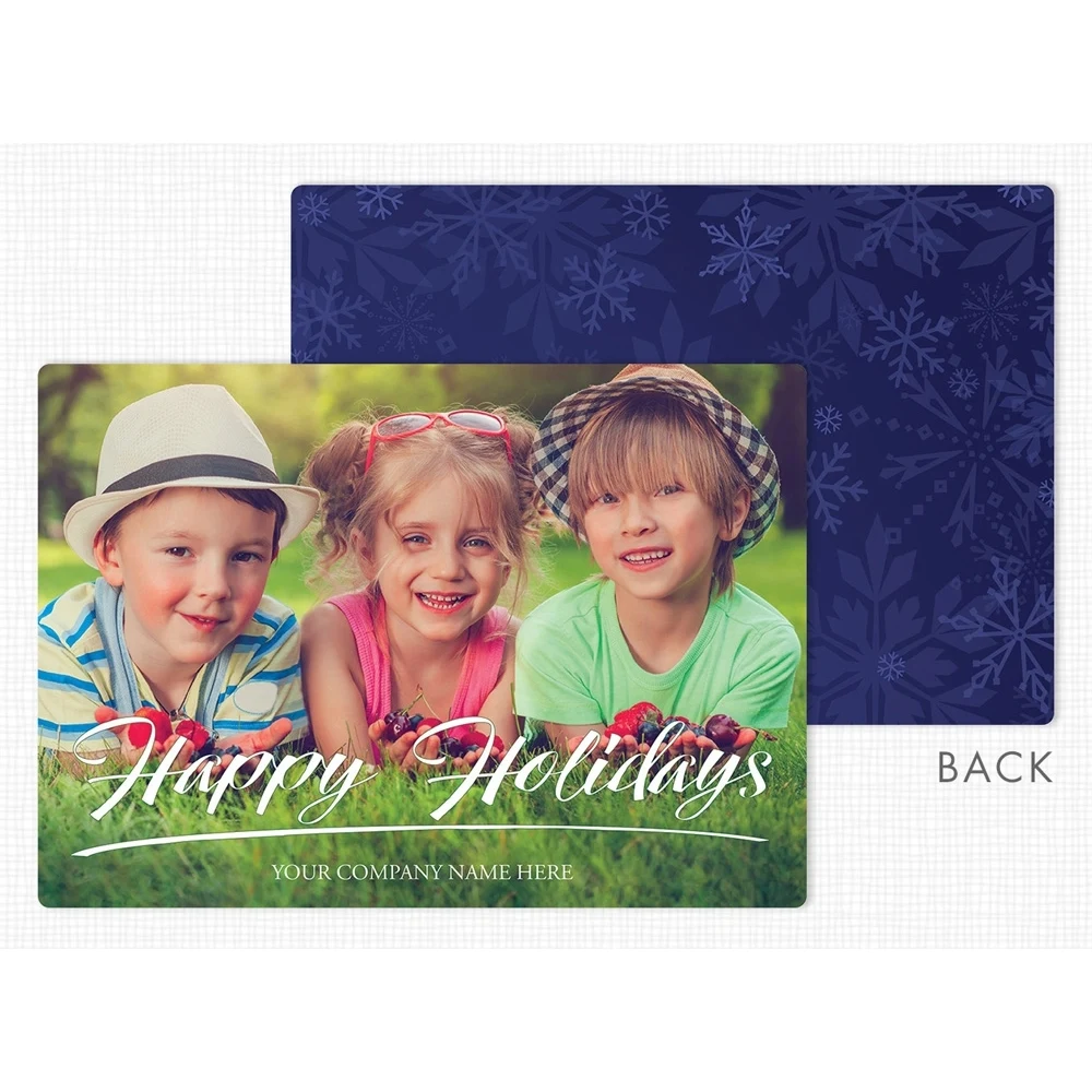 Say it with Style Flat Holiday Photo Cards 1