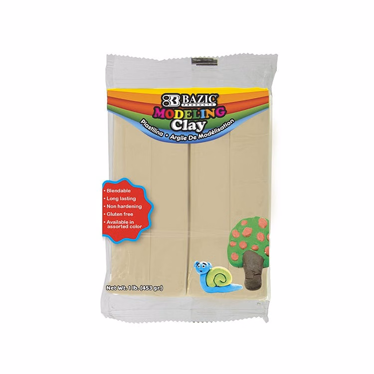 Modeling Clay - 16 oz Cream