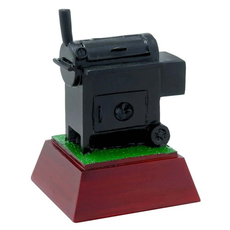 BBQ Cooker Resin Sculpture 1