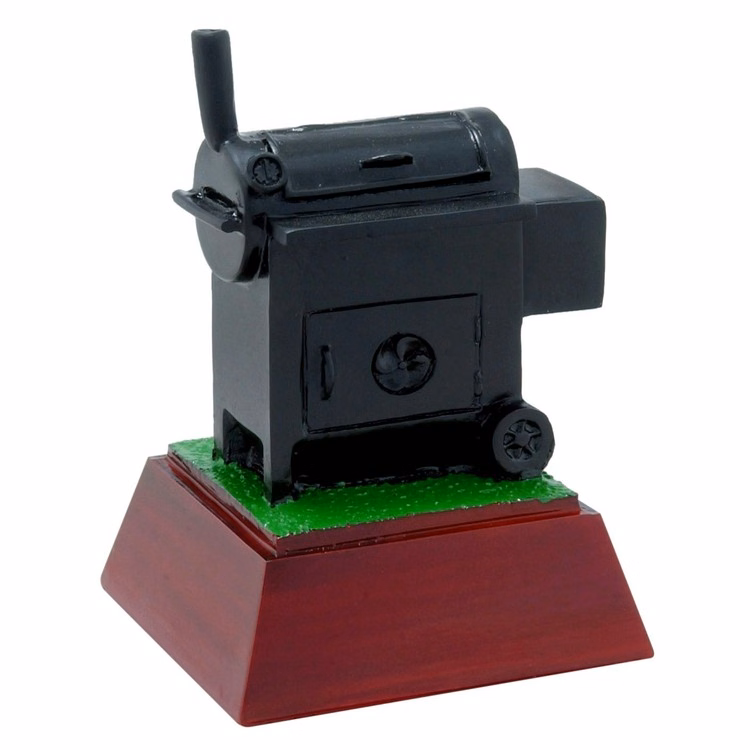 BBQ Cooker Resin Sculpture