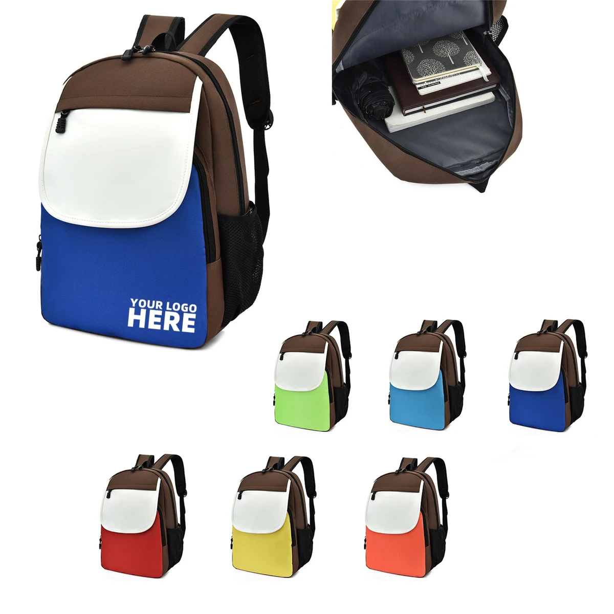 Children'S Spliced Backpack 1