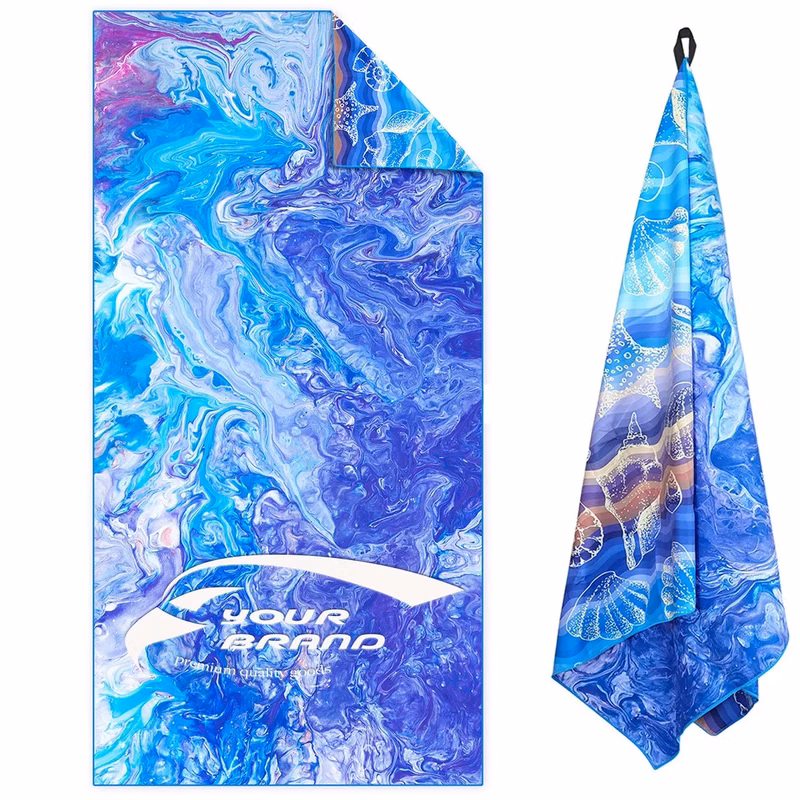 Bath Pool Camping Travel Super Absorbent Beach Towel