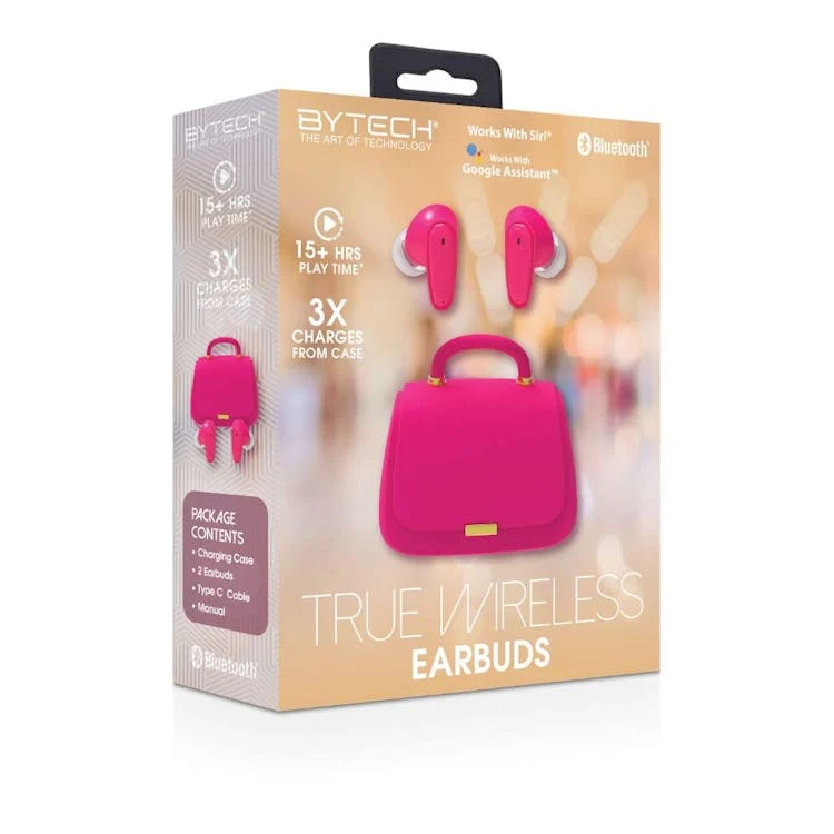 True Wireless Bluetooth Earbuds - Assorted 1
