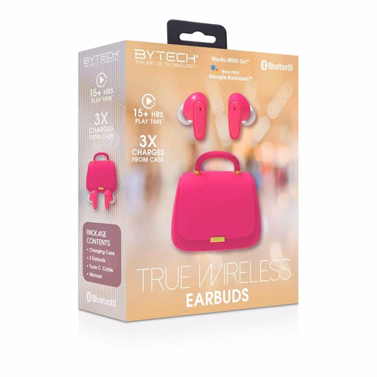 True Wireless Bluetooth Earbuds - Assorted