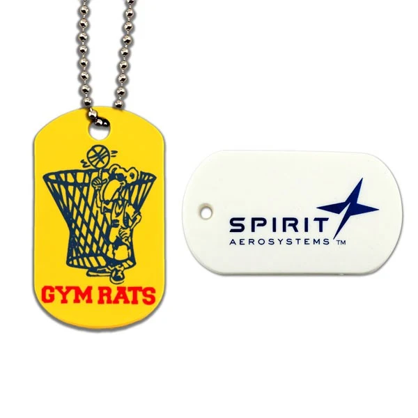 Soft PVC Dogtags with Screened Imprint 1