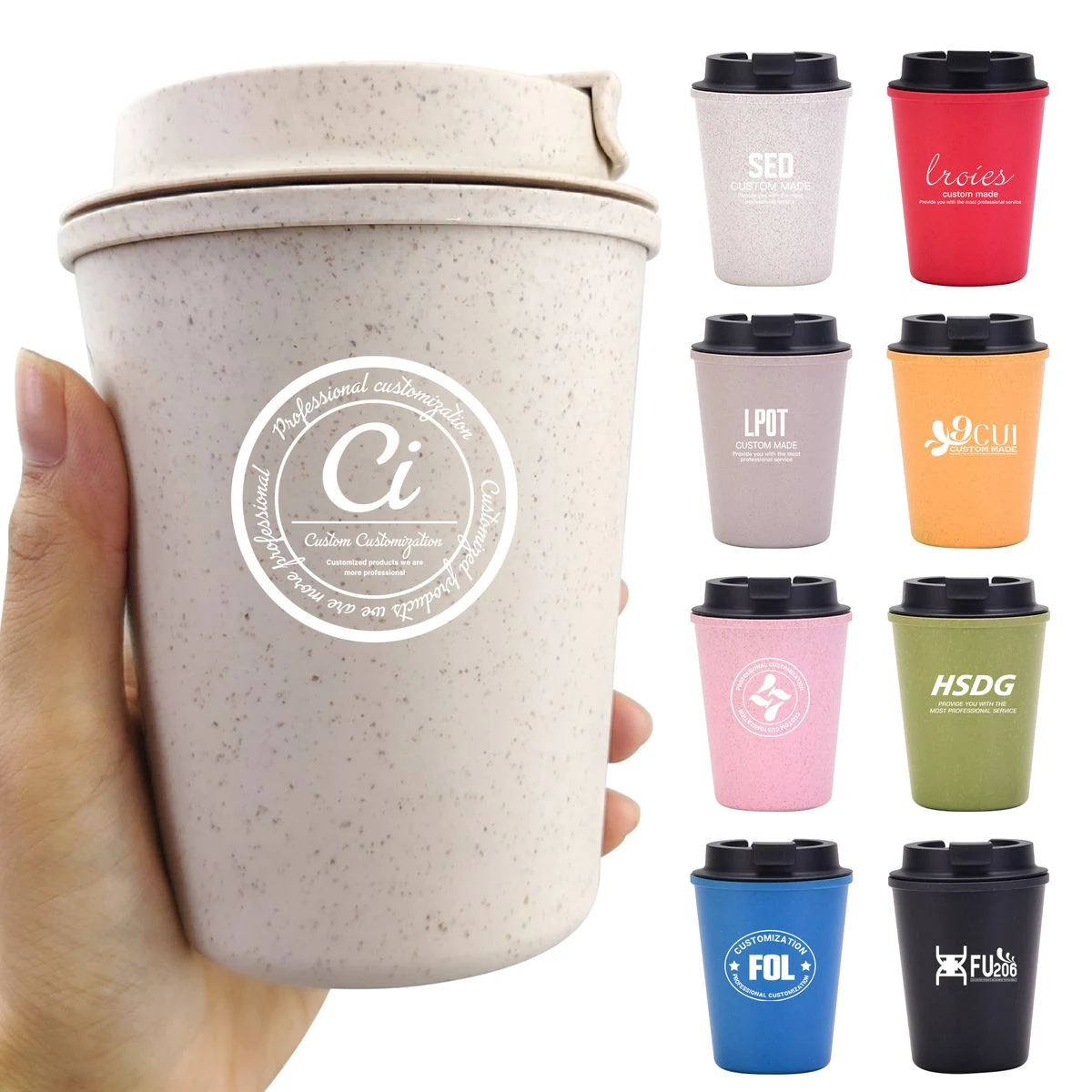 Wheat Straw Coffee Cup 1