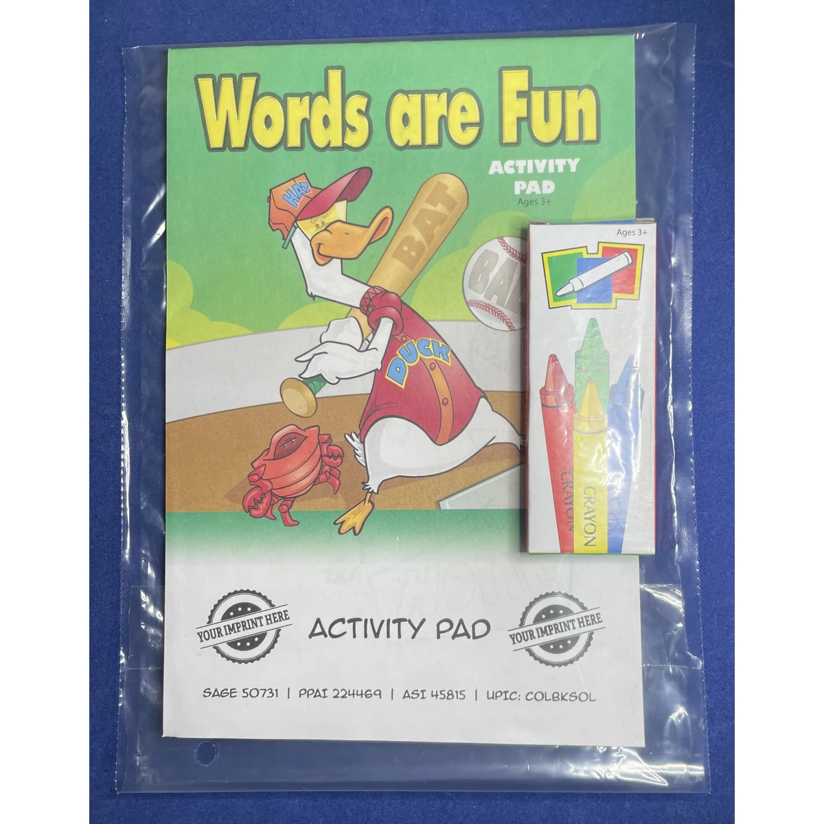 ACTIVITY PAD SET - Words are Fun Activity Pad Fun Pack 1