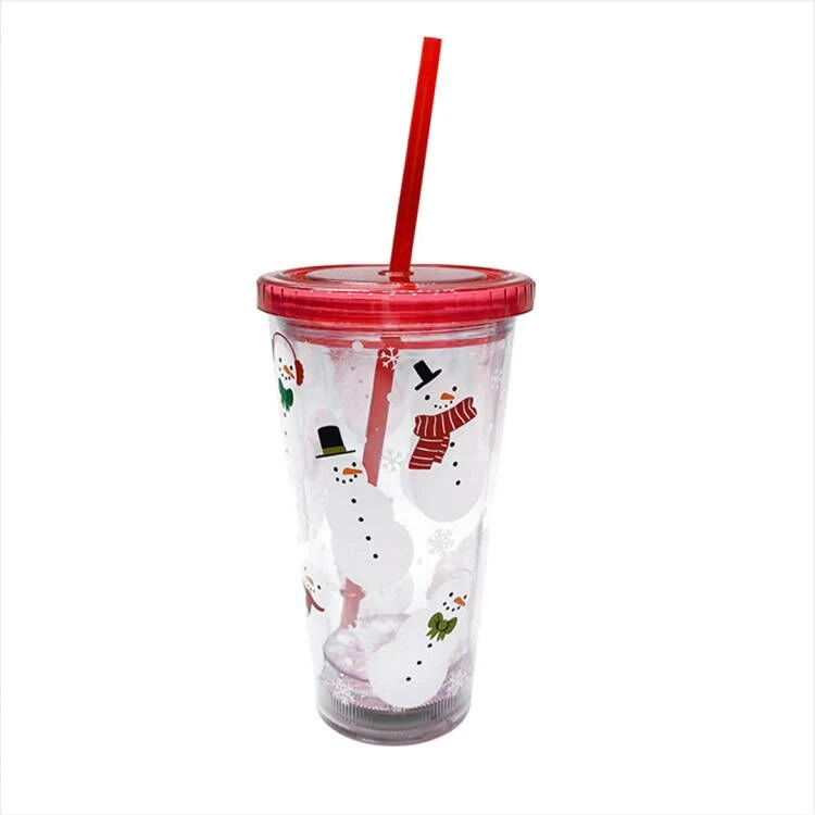 Led Light Up Travel Mug Tumbler With Straw 1