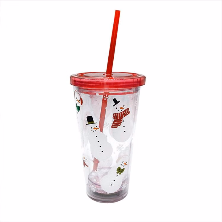 Led Light Up Travel Mug Tumbler With Straw