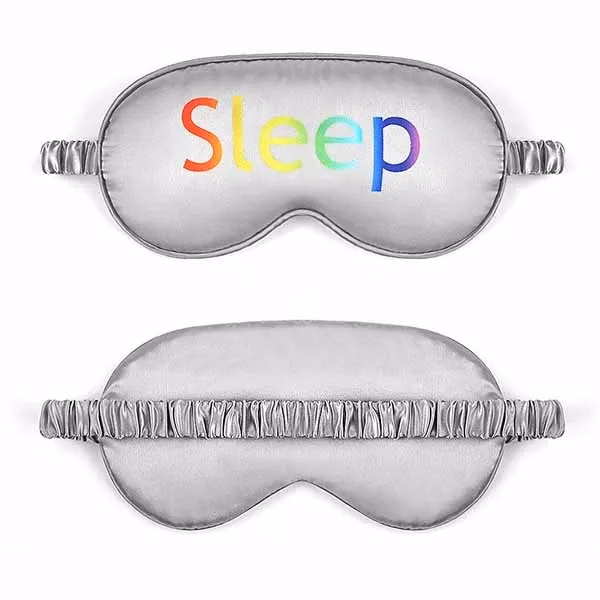 Sleep Masks Silk Eye Cover Satin Blindfold Elastic Strap