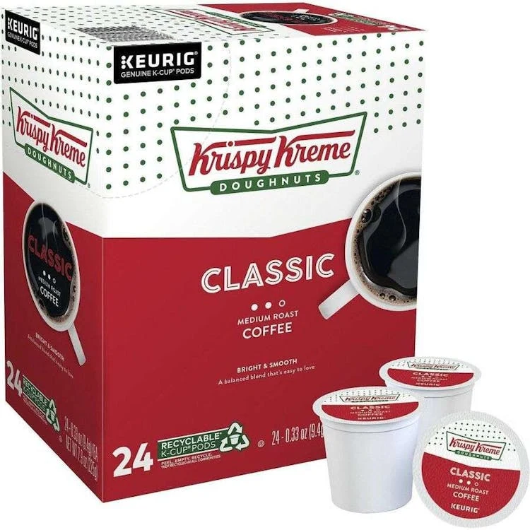 Krispy Kreme K-Cup Coffee Pods - Medium Roast 1