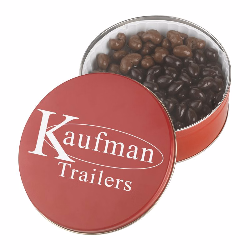 Collector Tins - Dark Choc Almonds & Milk Choc Cashews