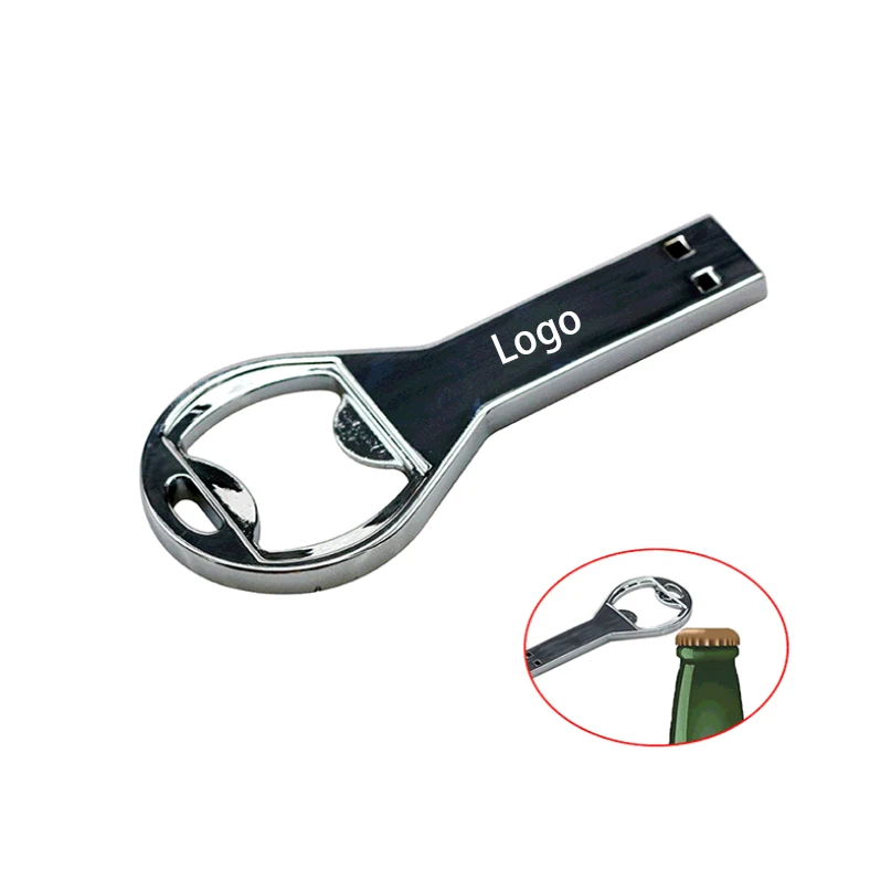 2 in 1 Metal USB Flash Drive and Bottle Opener 1