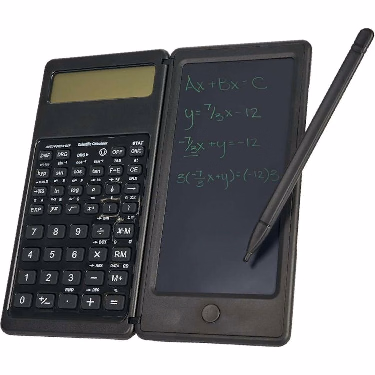 Scientific Calculator with Writing Pad