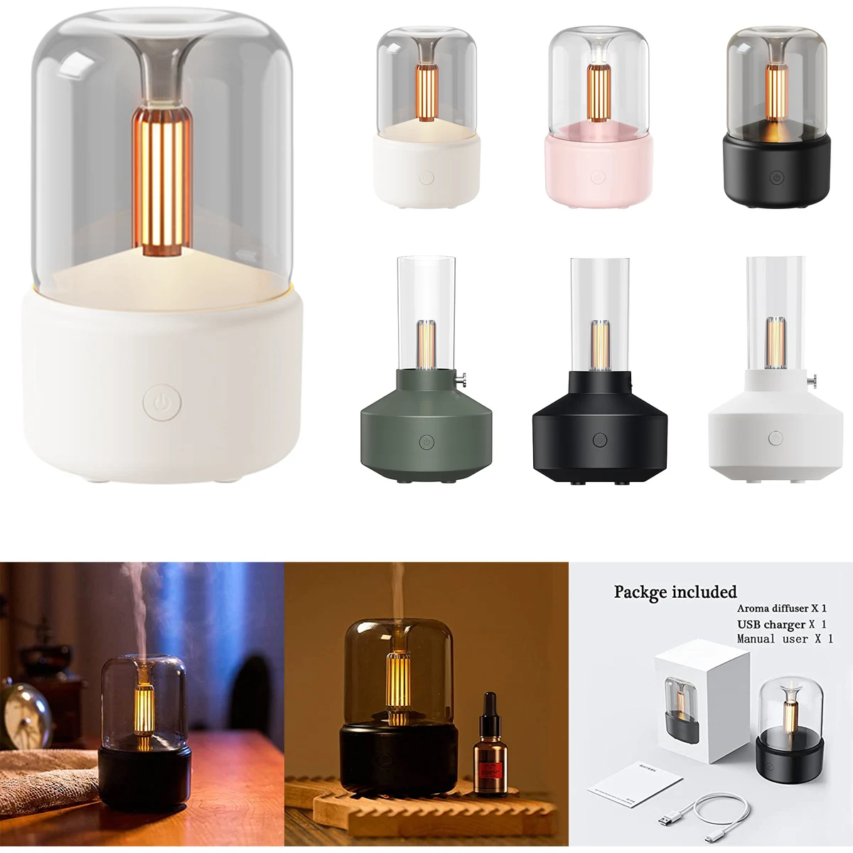 Candlelight Flame Air Diffuser 1