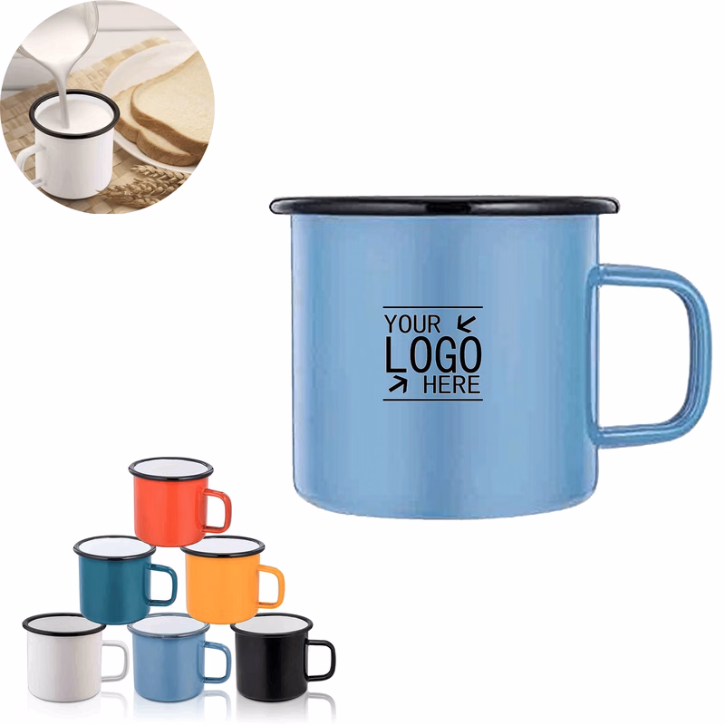 12 oz Tea Enamel Mug Camp Drinking Cups