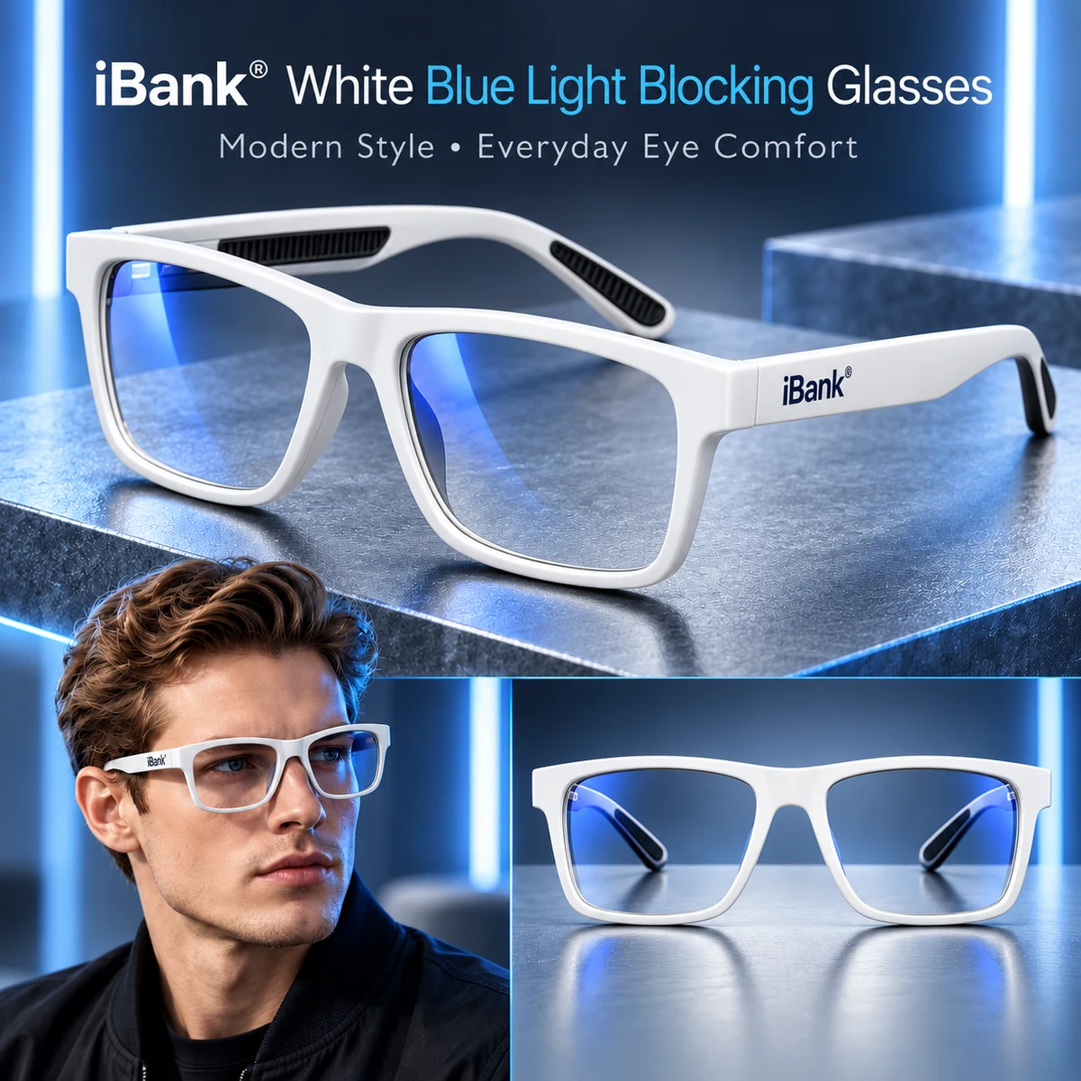 iBank® Blue Light Blocking Glasses 1