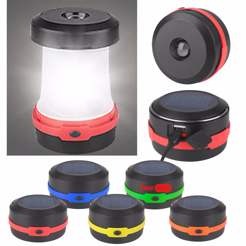 Lantern Phone Charger Collapsible LED Camping Solar