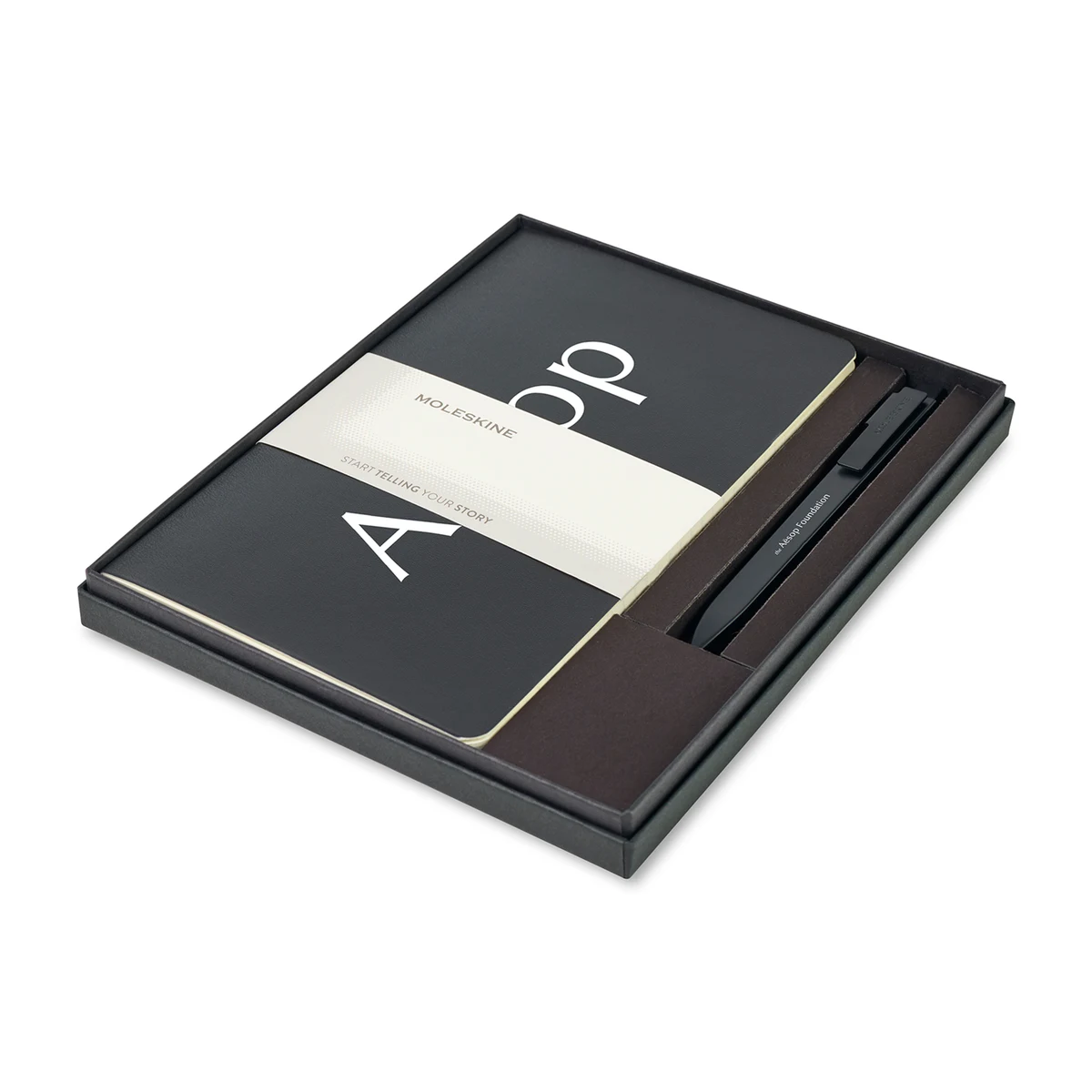 Moleskine® Large Volant and GO Pen Gift Set 1