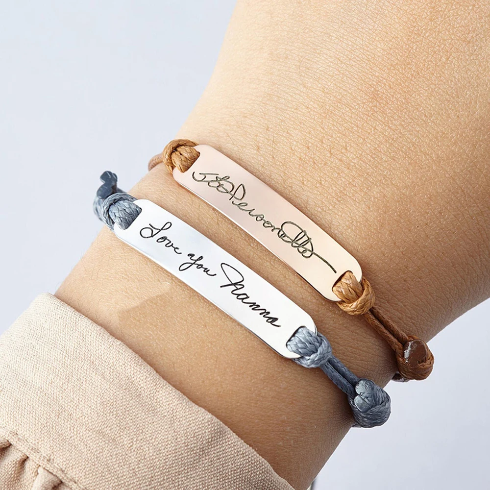 Leather Woven Bracelet 1
