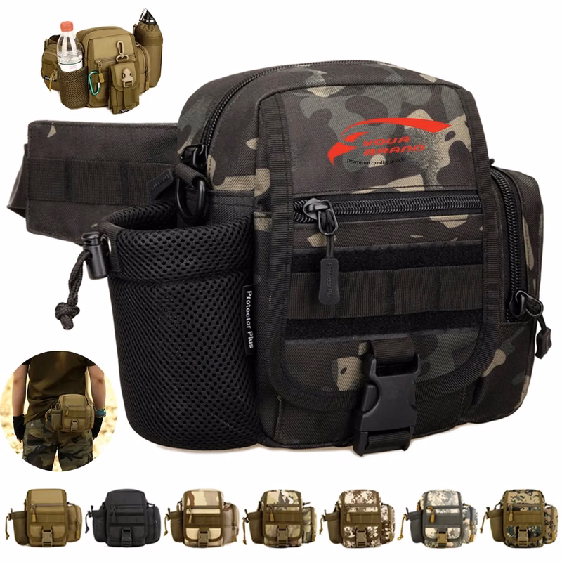 3L Tactical Waist Cycling Hiking Fishing Crossbody Bag