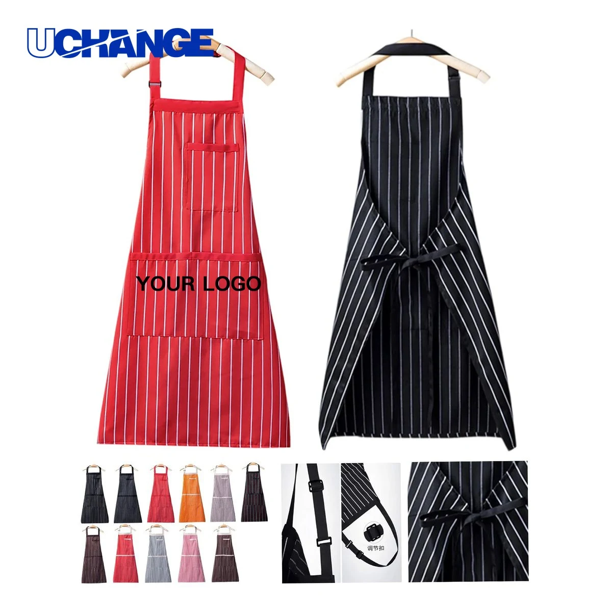 Full Length Apron with Cooking Pockets for Kitchen Use 1