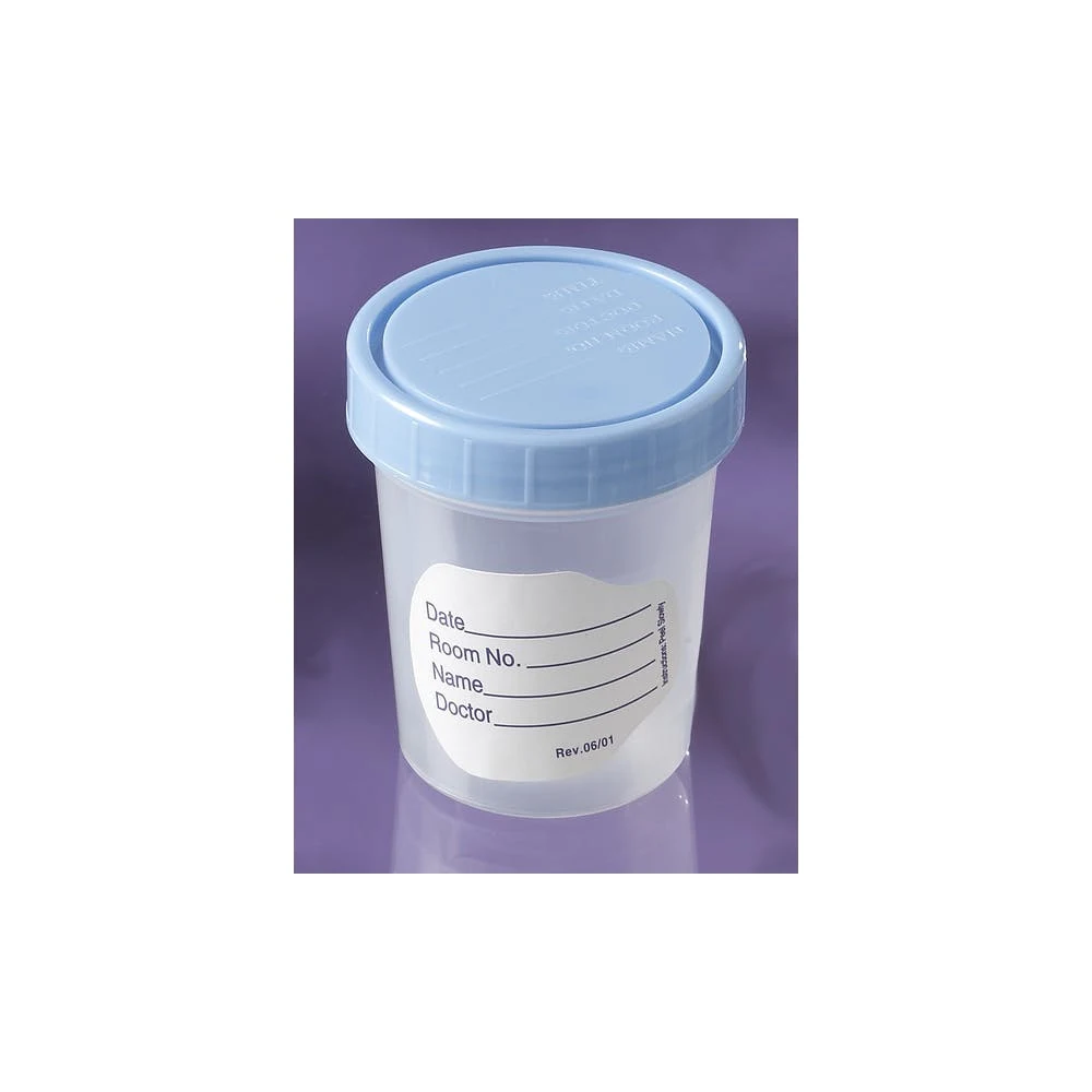 Polypropylene Specimen Containers - 4 oz Sterile 1