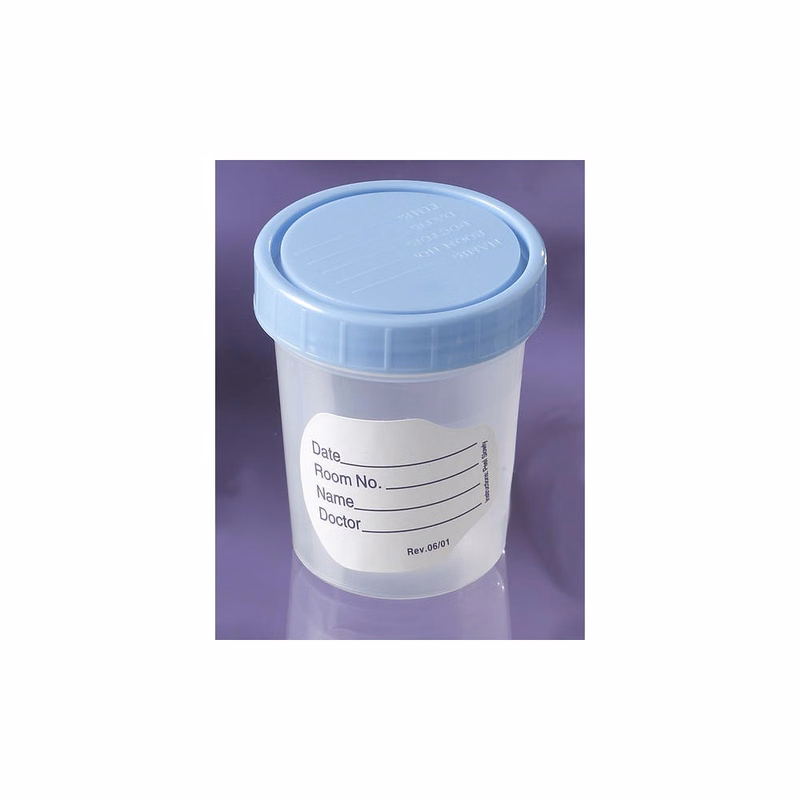 Polypropylene Specimen Containers - 4 oz Sterile