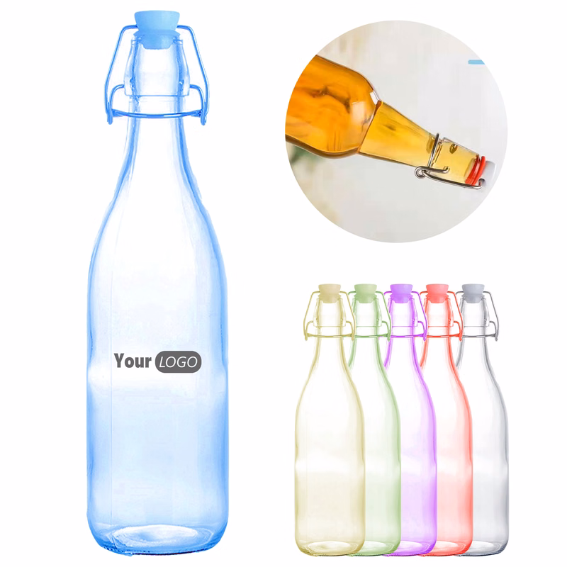 Glass 34Oz Water Bottle