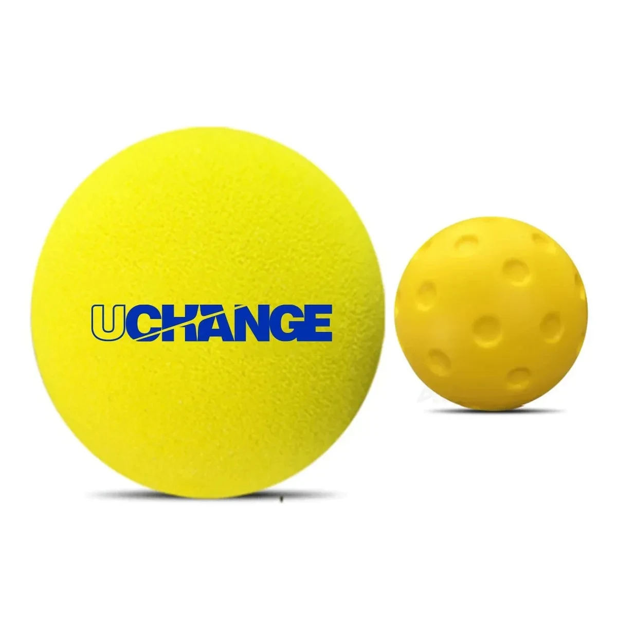 Quiet Foam Pickleball Practice Balls 74mm PU 1