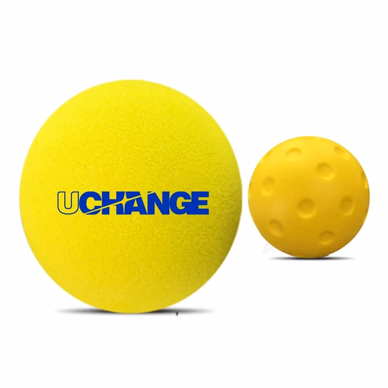 Quiet Foam Pickleball Practice Balls 74mm PU