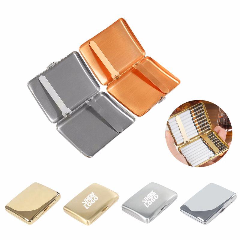 Portable Metal Moisture-proof Cigarette Case