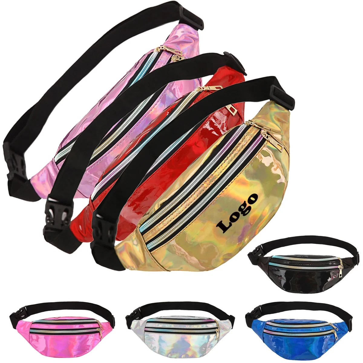 Shiny Waist Bum Bag 1