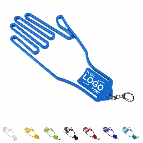 Custom ABS Golf Glove Hanger with Key Ring — Golfer Tournament and Event Promo