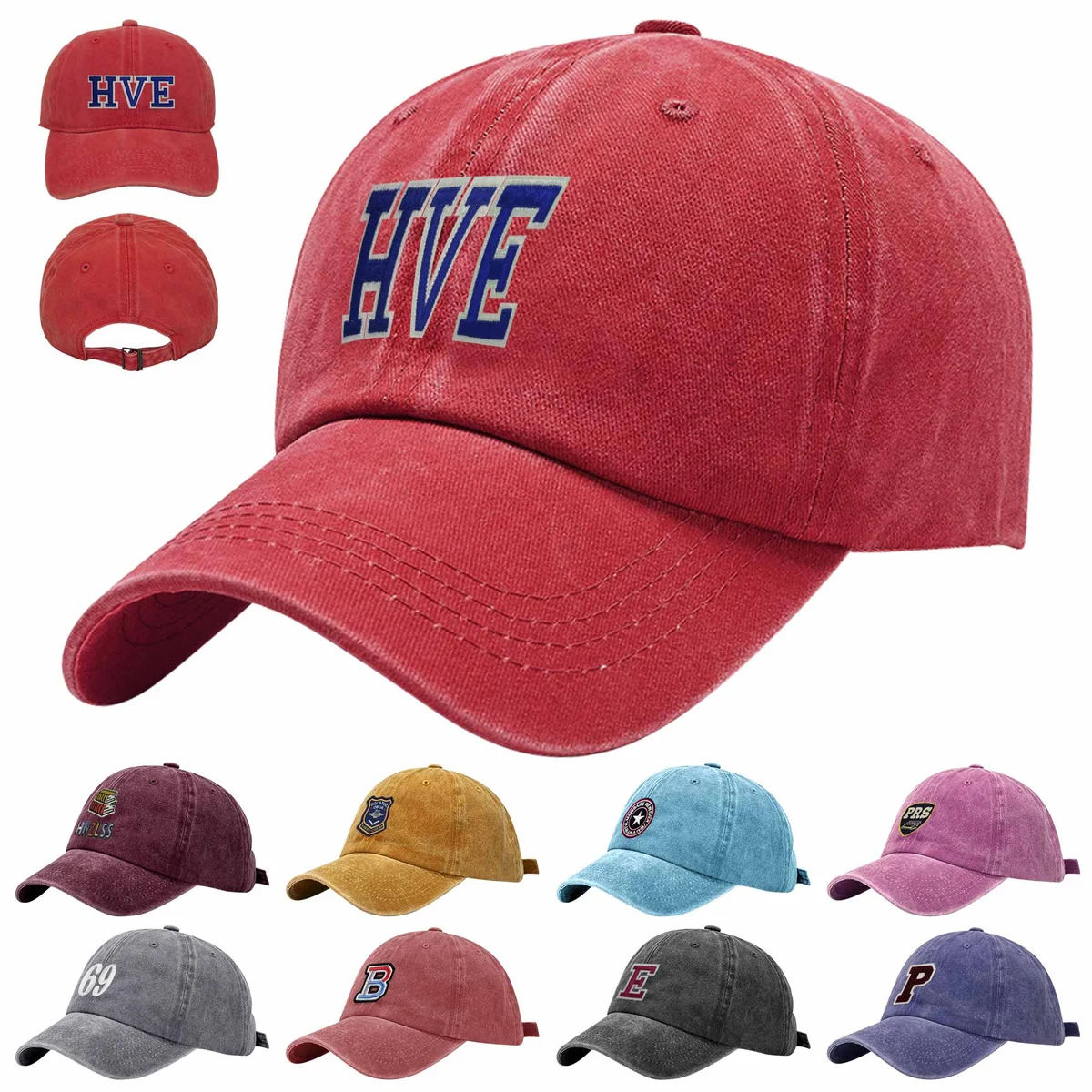 Cotton Twill Unstructured Baseball Hat 1
