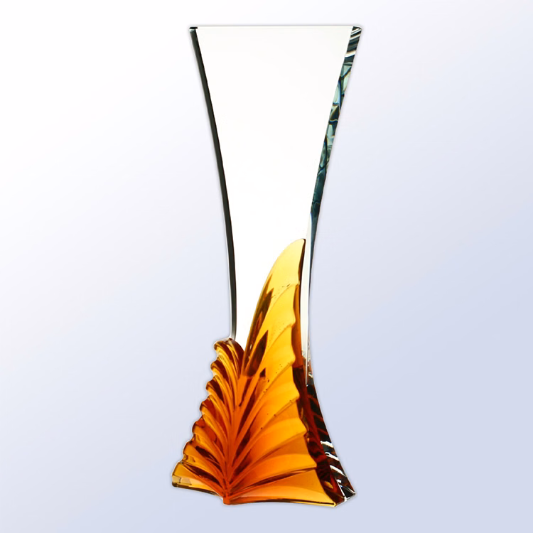 Amber Flourish Award 10.25"