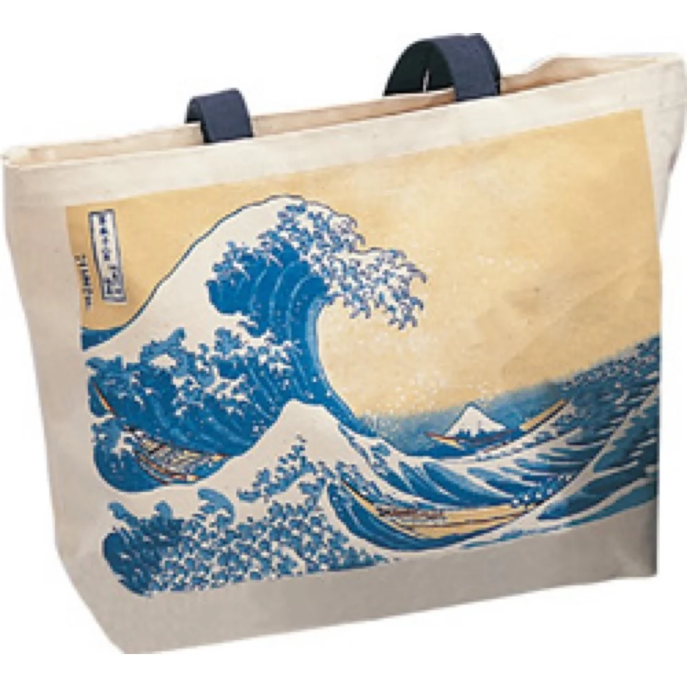 15 Oz. Natural Canvas Museum Tote Bag 1