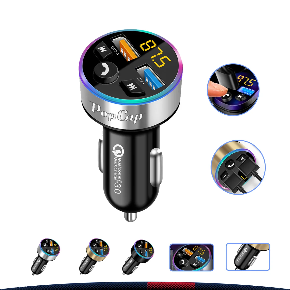 Adam Bluetooth Car Charger 1