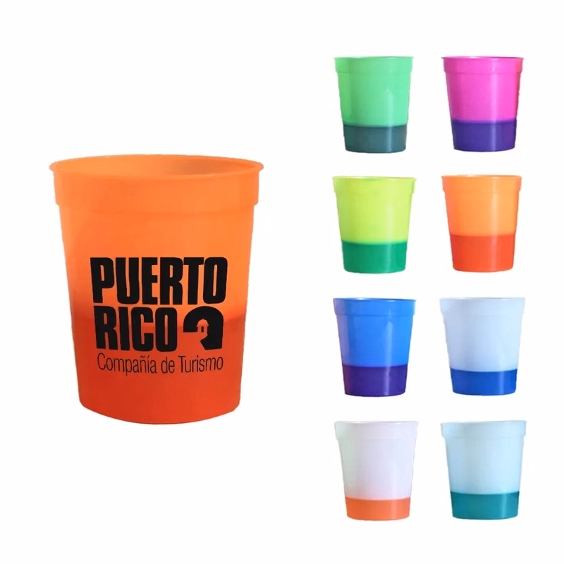 12 Oz smooth stadium cups