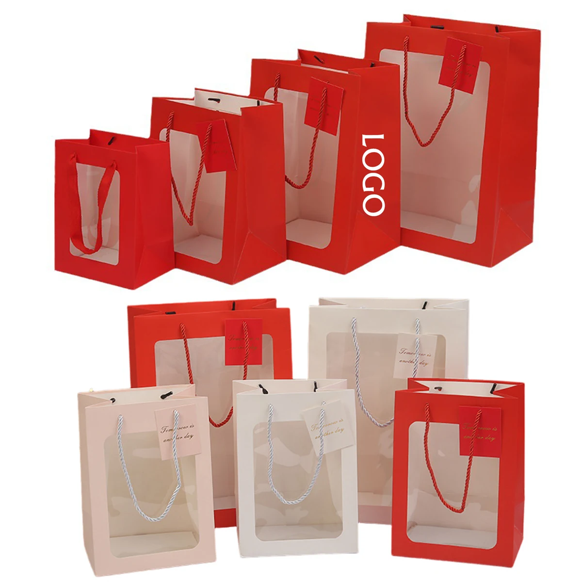 Clear Window Gift Packaging Bag 1