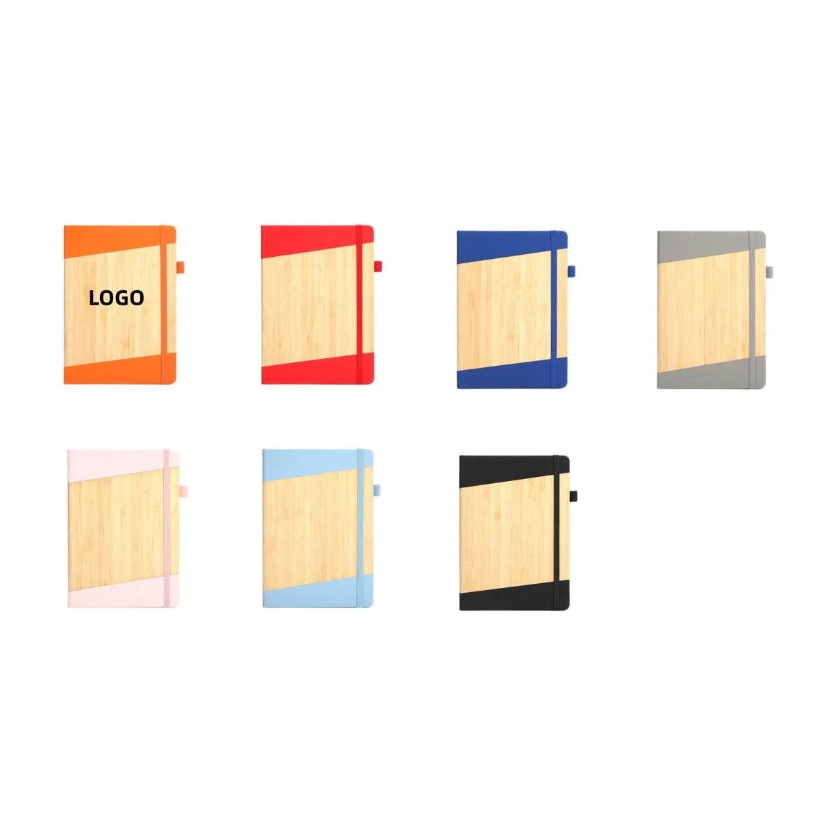 Woodgrain Patchwork Notebook 1